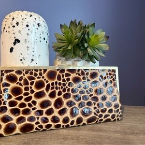 HOBO Animal Print Clutch